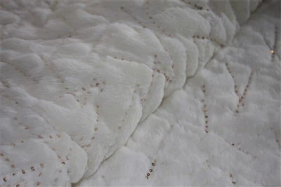 Pluszowy aksamitny materiał